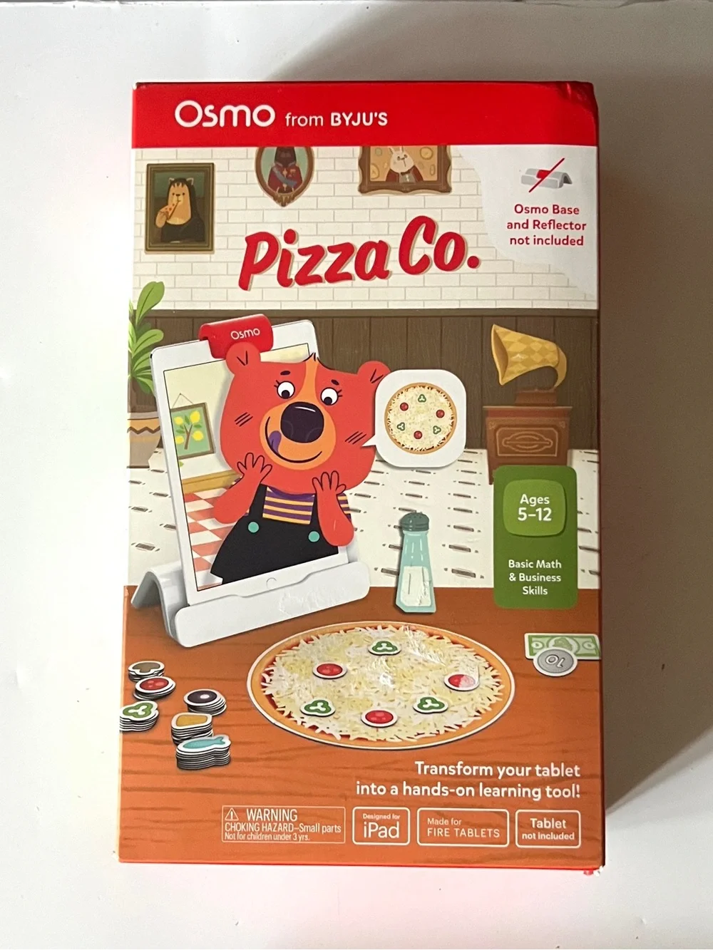 Osmo Pizza Co Educational STEM STEAM Tablet Learning Game Math Business Skills
